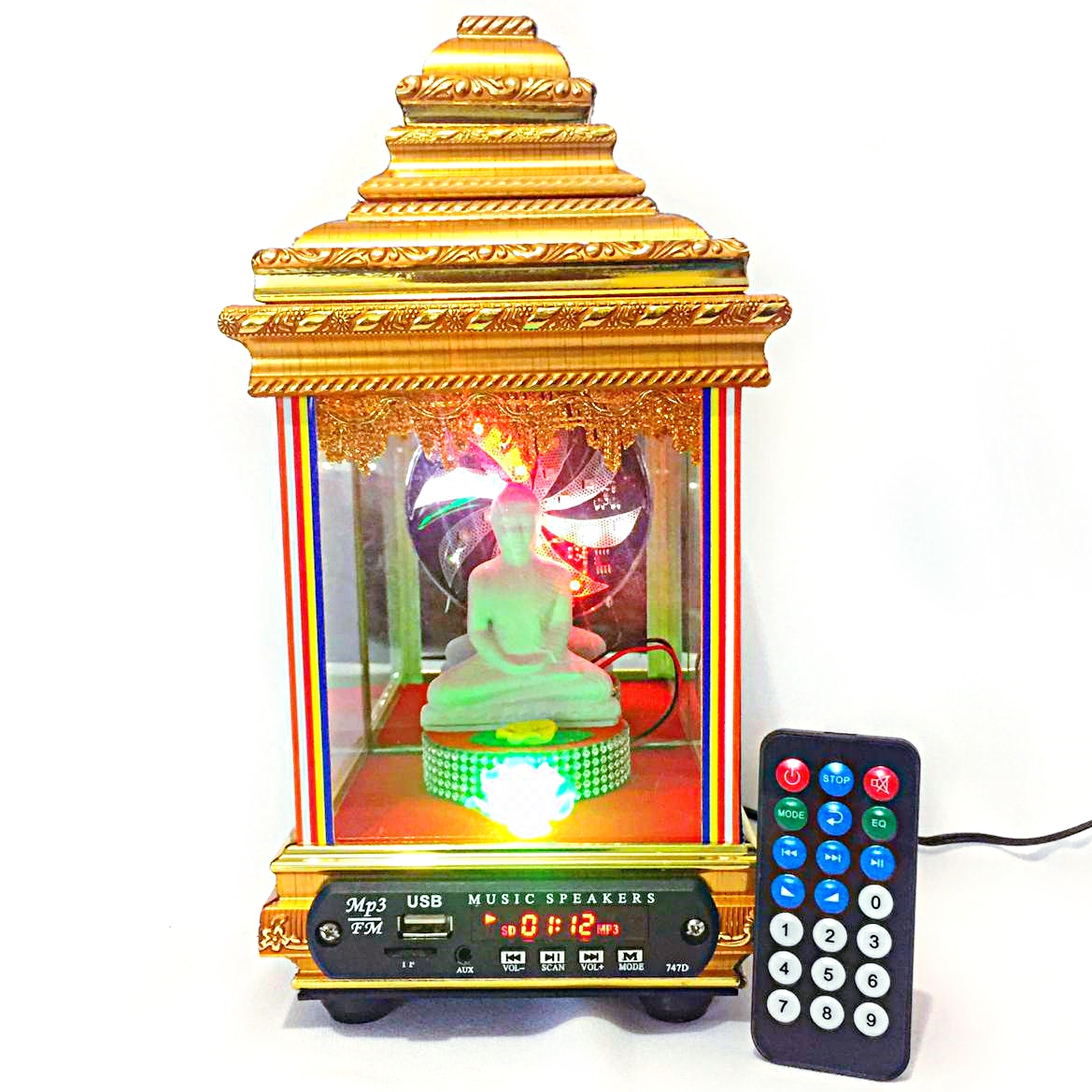 Pirith Budhu Kutiya with Lights -11 inch